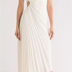 ALC Delfina one shoulder gown